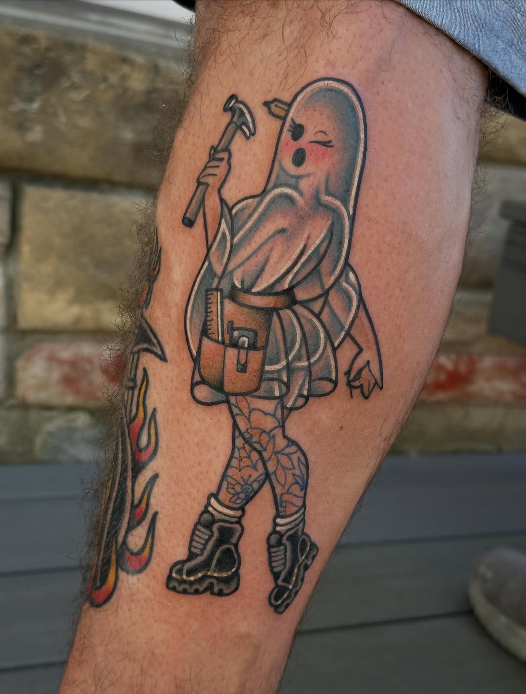 Tattoo by @ginnymarietattoos — american_traditional, new_school