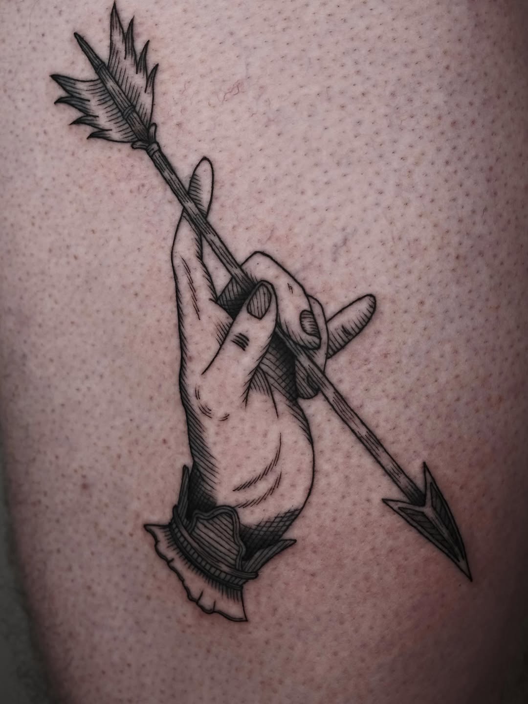 Tattoo by @nocool_kim — black_and_grey, illustrative