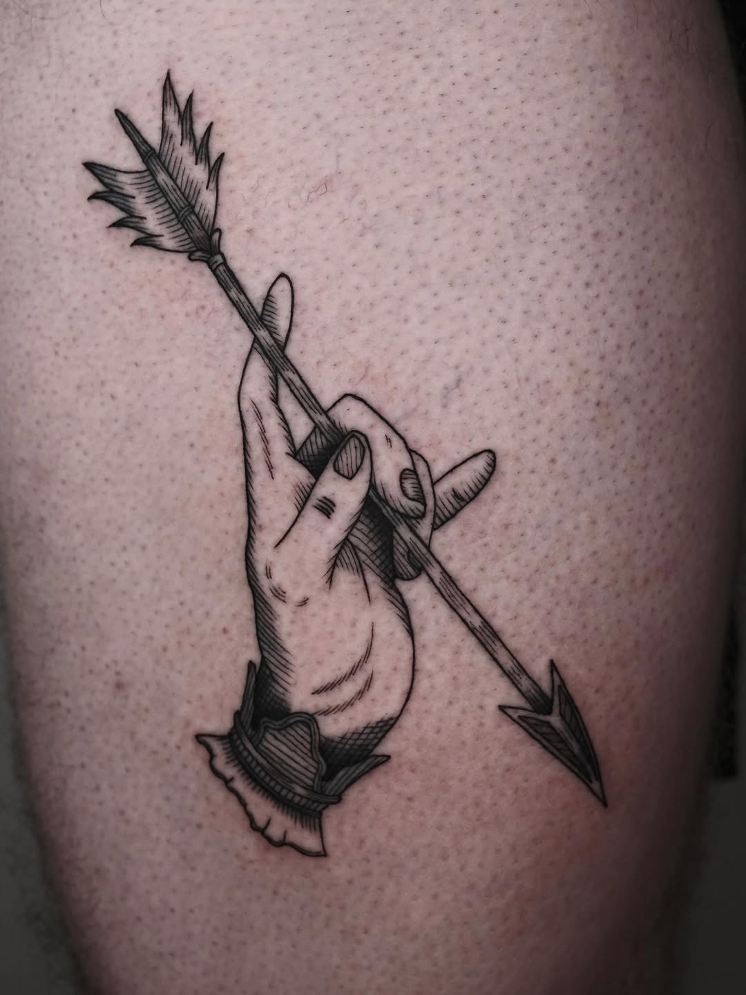 Tattoo by @nocool_kim — black_and_grey, realism
