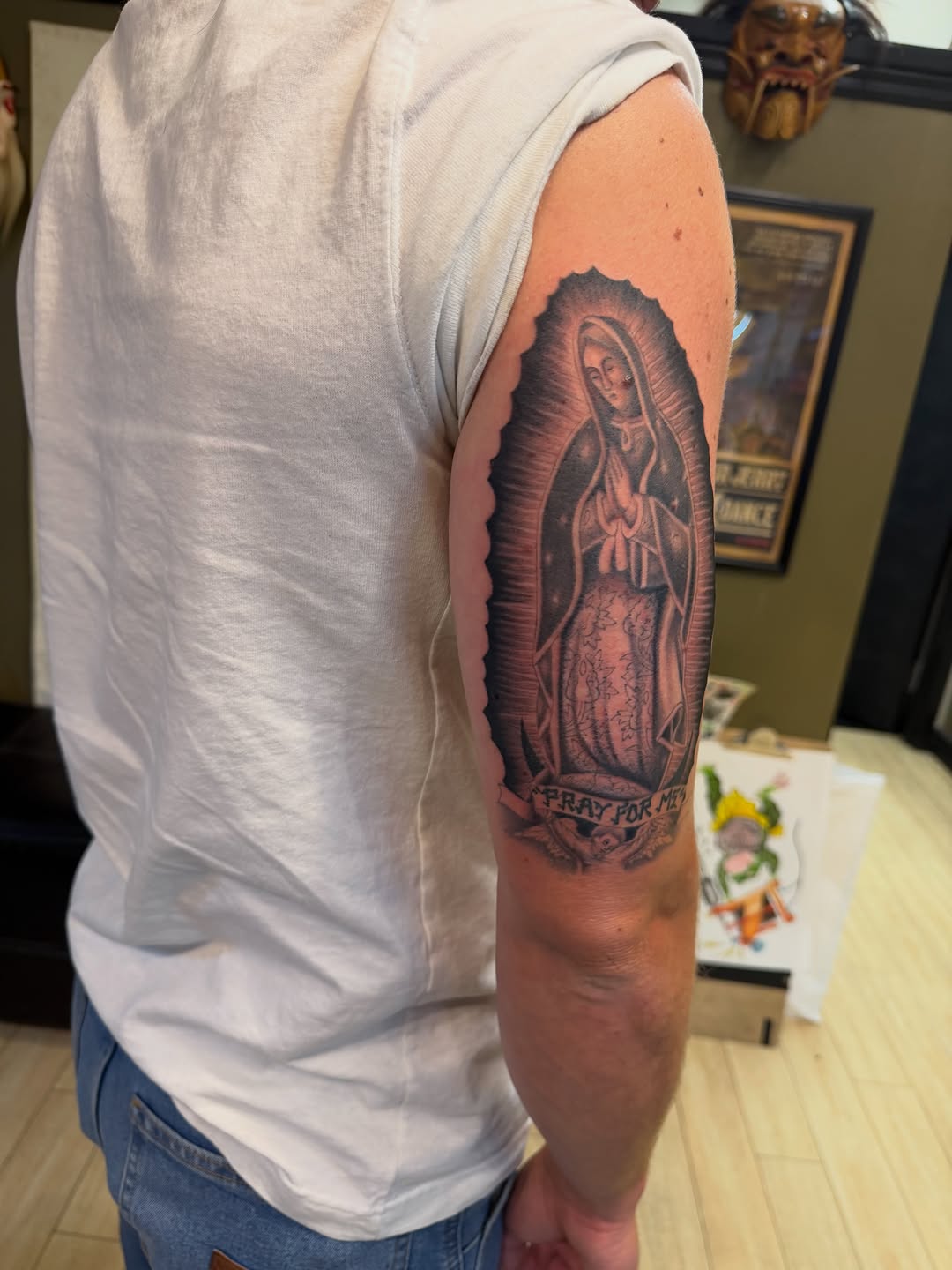 Tattoo by @winstooon — black_and_grey, realism