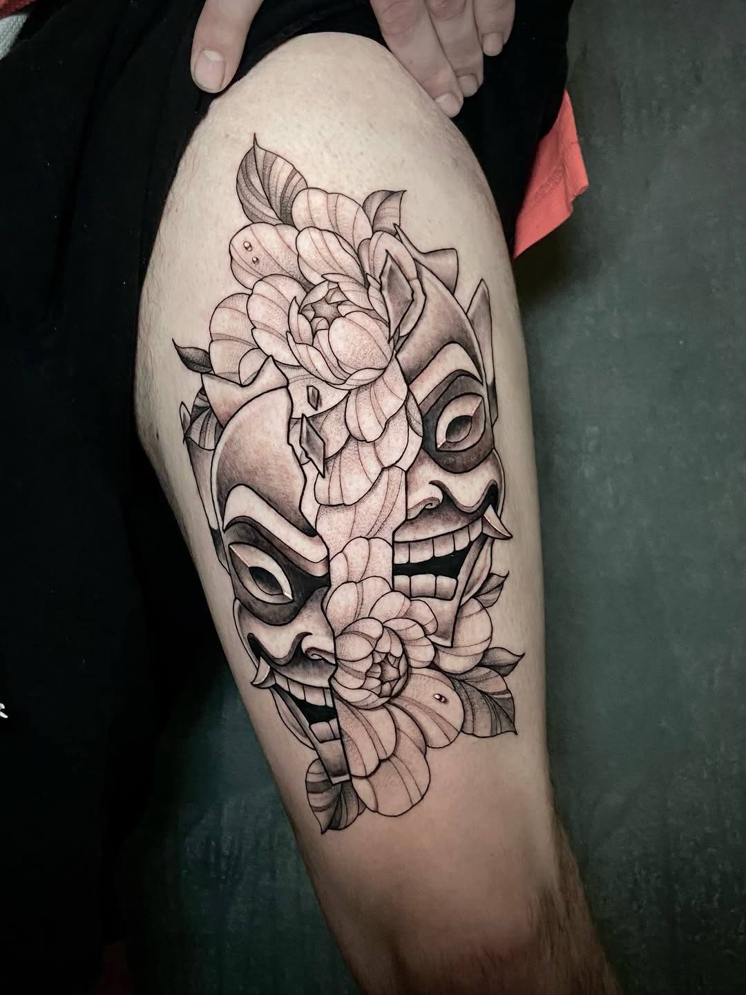 Tattoo by @byrd_tattoos — black_and_grey, realism