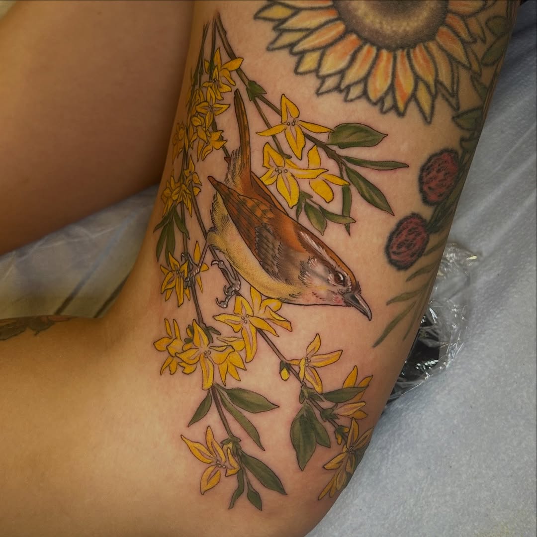Tattoo by @annasylvantattoos โ realism, illustrative