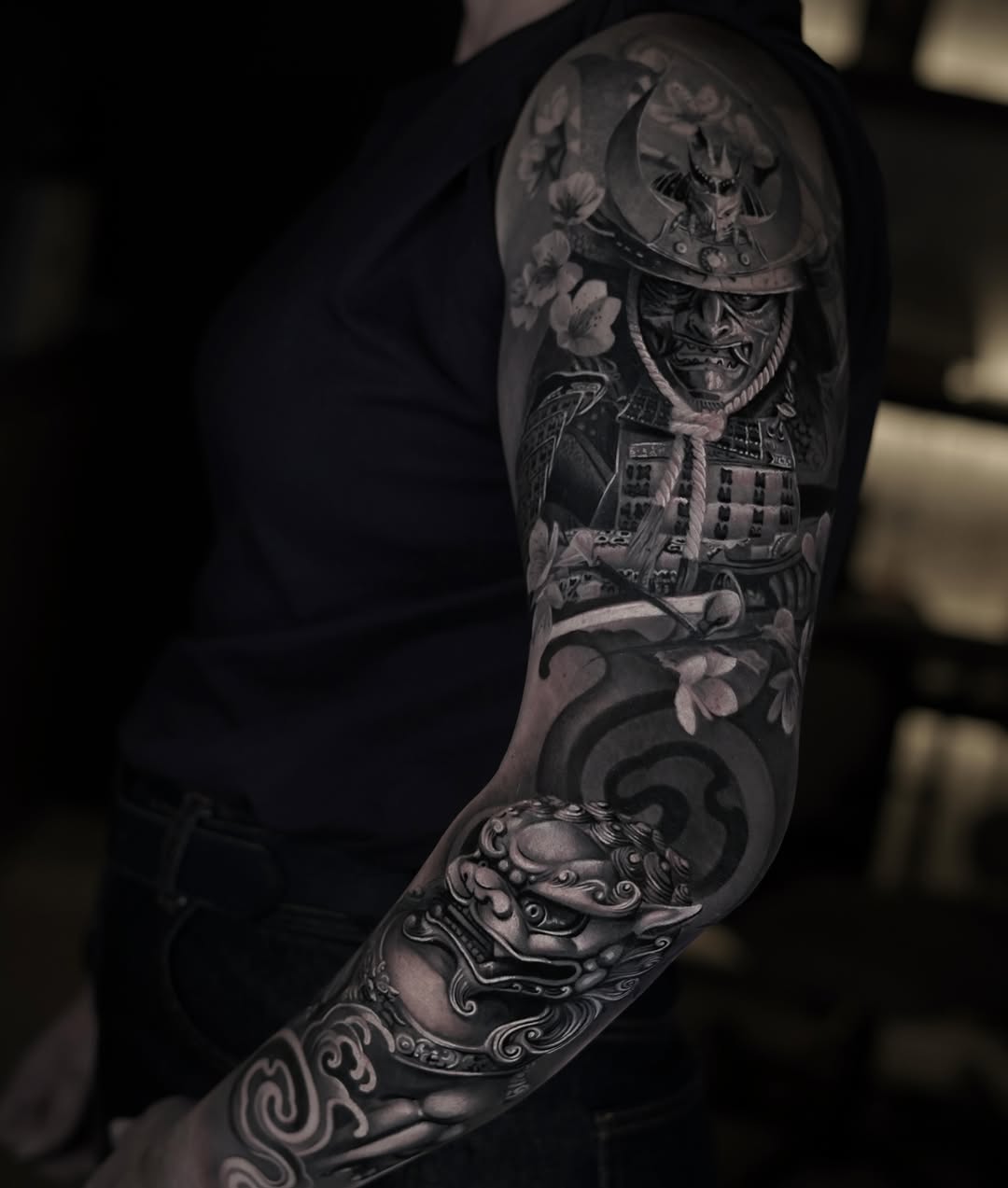 Tattoo by @saranieto_ โ realism, japanese_irezumi