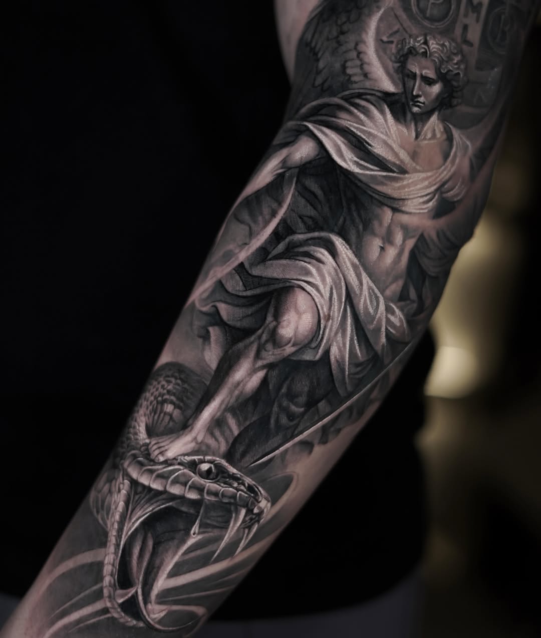 Tattoo by @saranieto_ โ realism, black_and_grey