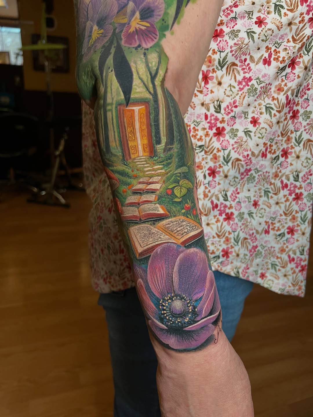 Tattoo by @aaronmckinneytattoo — realism, illustrative