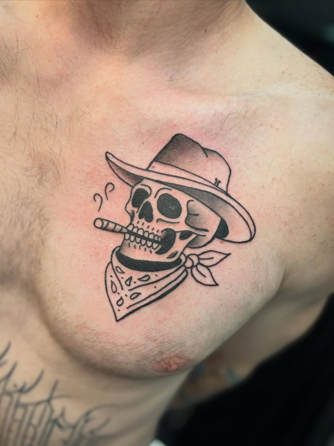 Tattoo by @heavychevytattoos — american_traditional, illustrative