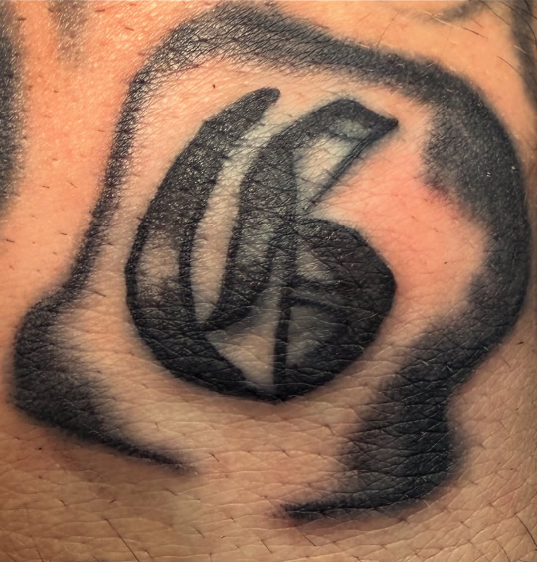 Tattoo by @lonewolftattoo415 — blackwork, illustrative