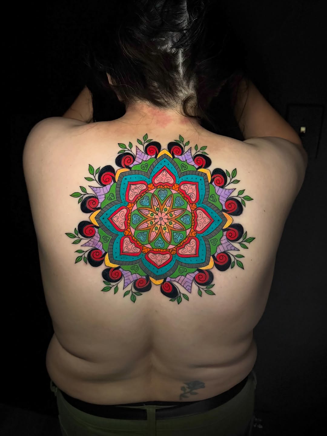 Tattoo by @blackbirdtats — ornamental
