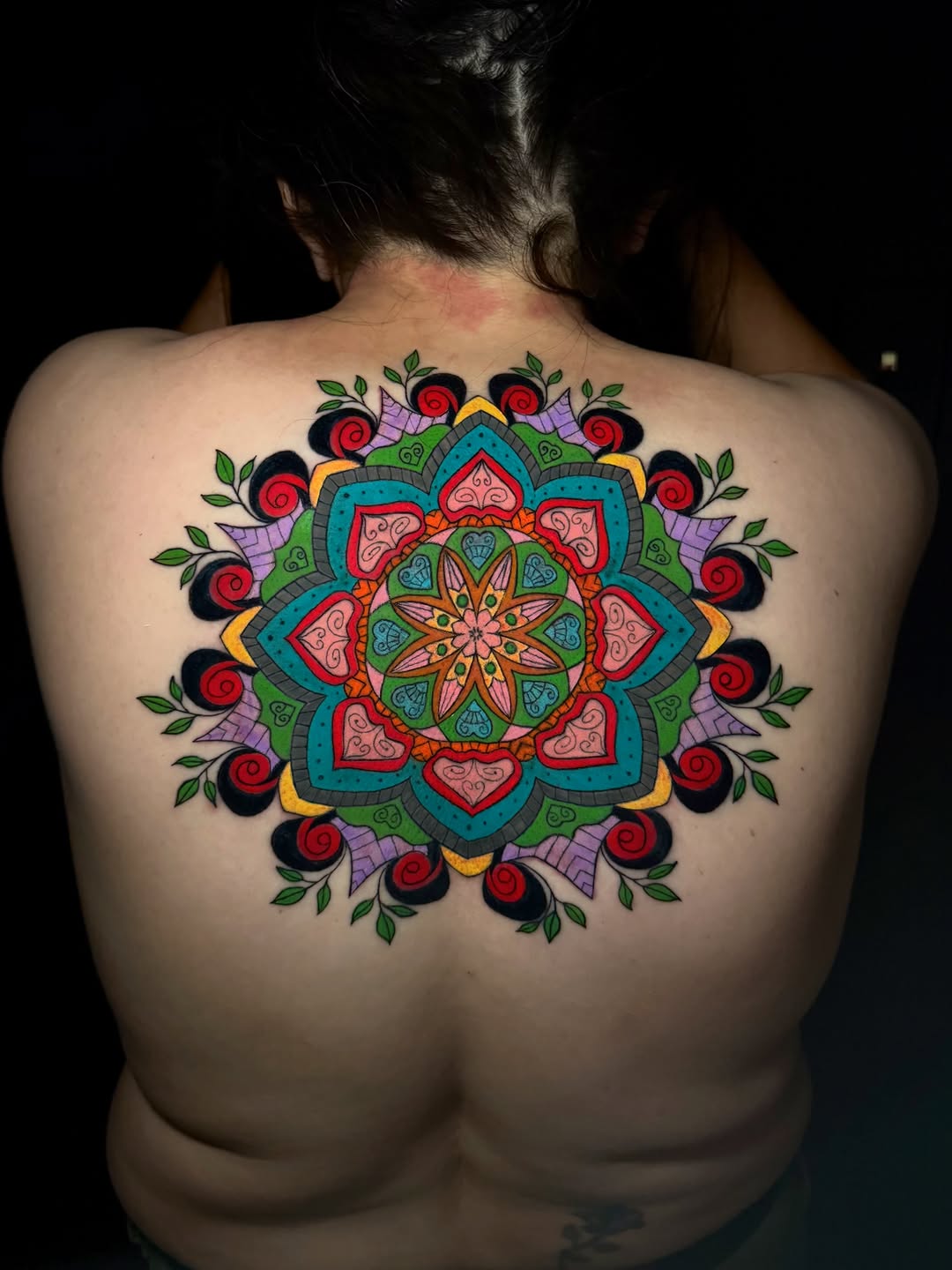 Tattoo by @blackbirdtats — ornamental