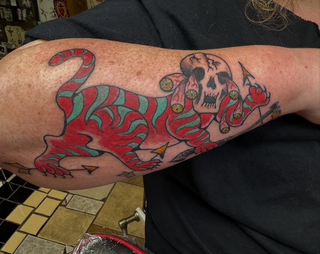 Tattoo by @n8harmon — american_traditional, neo_traditional