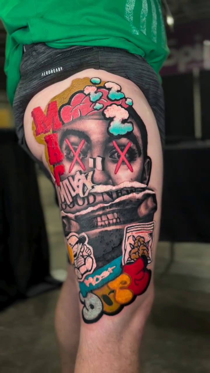 Tattoo by @slushtattoos โ new_school