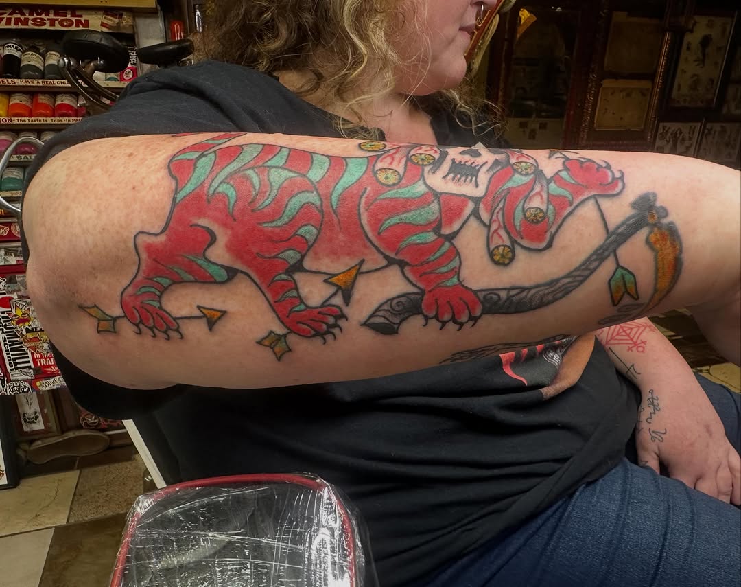 Tattoo by @n8harmon — american_traditional, neo_traditional
