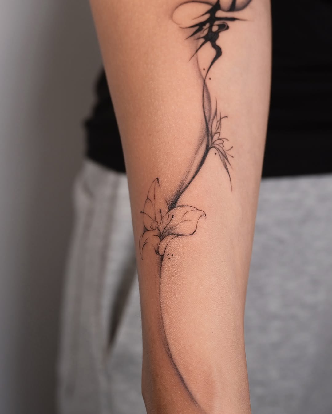 Tattoo by @maimaitatt — fine_line, black_and_grey