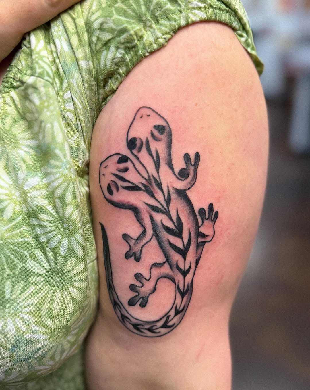 Tattoo by @zacxtatz — black_and_grey