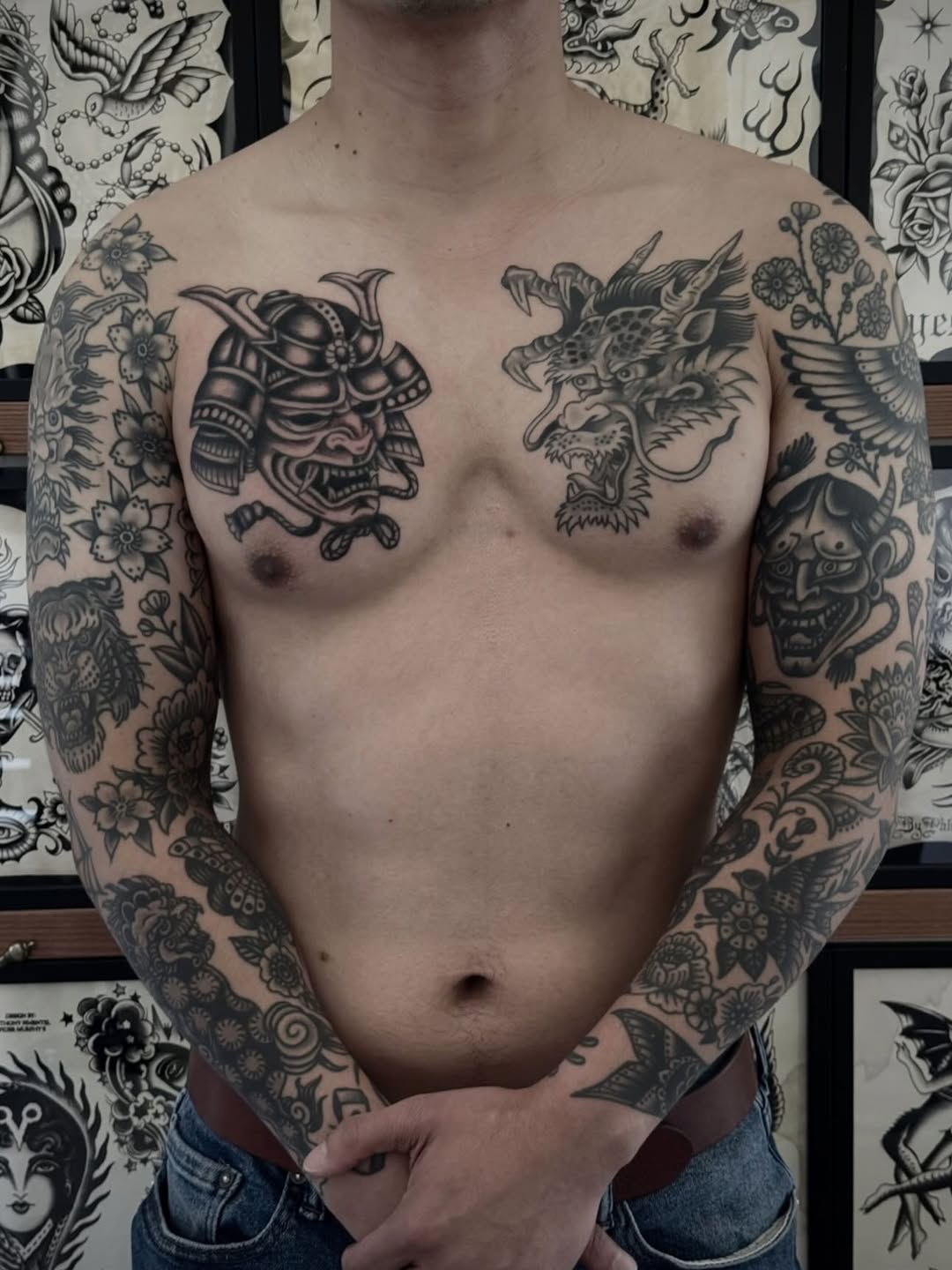 Tattoo by @micahnorman — japanese_irezumi, illustrative