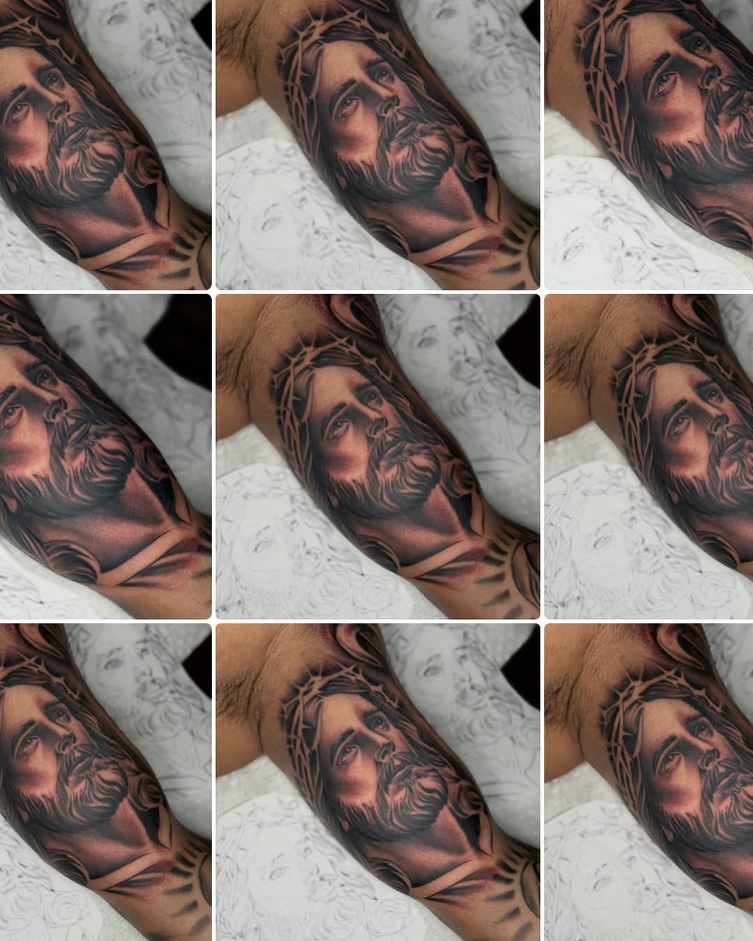 Tattoo by @badjujutattoo β realism, black_and_grey