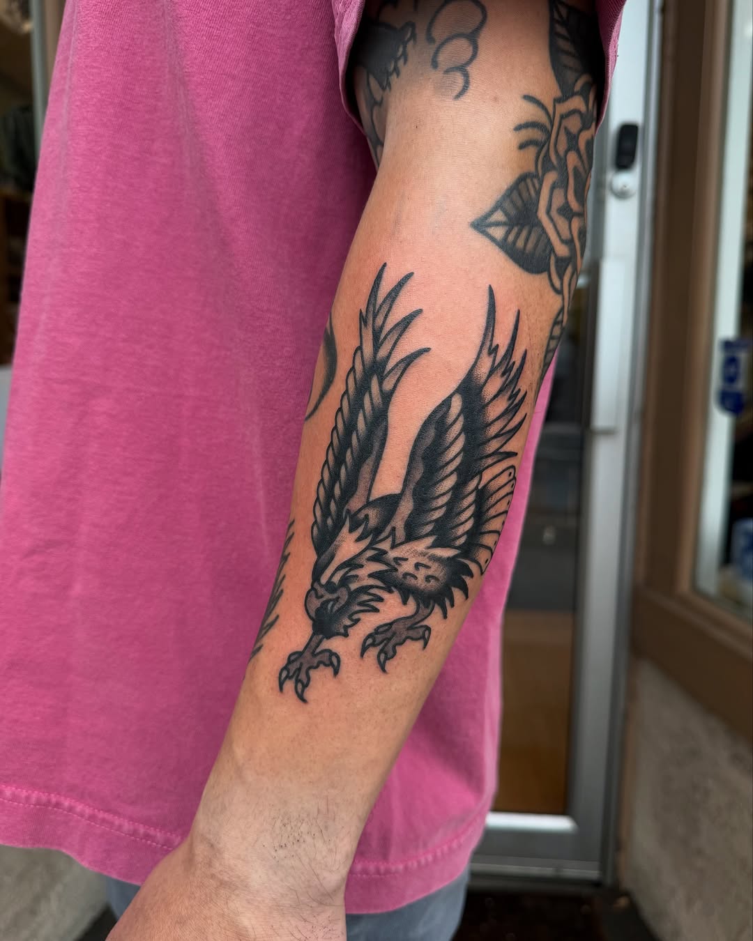 Tattoo by @zclemtattoo — american_traditional, black_and_grey