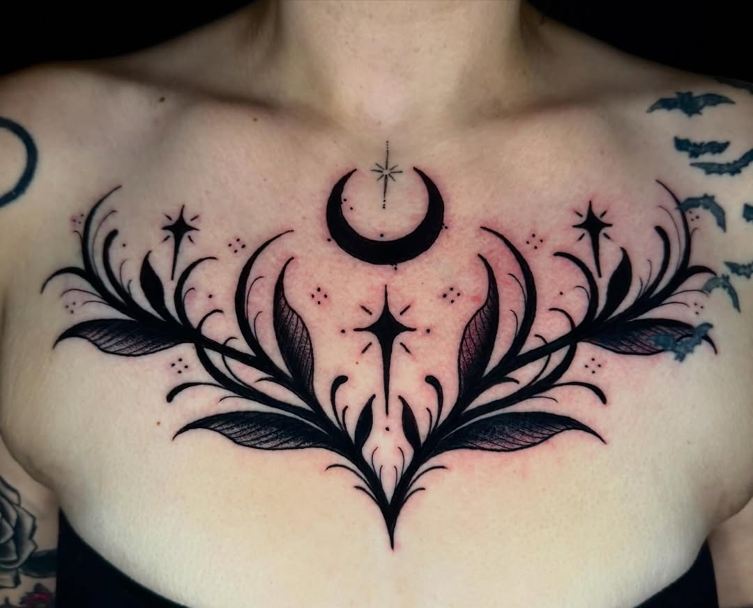 Tattoo by @trentonhtattoos โ blackwork, ornamental
