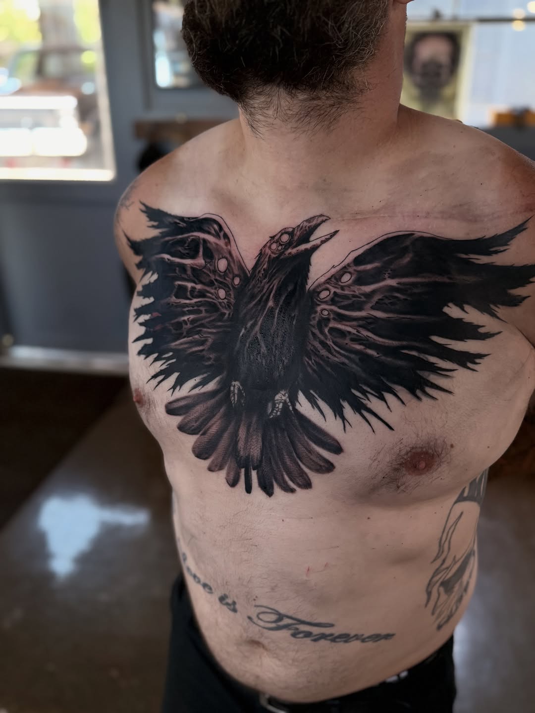 Tattoo by @mileshaysmith_ttt — blackwork, realism