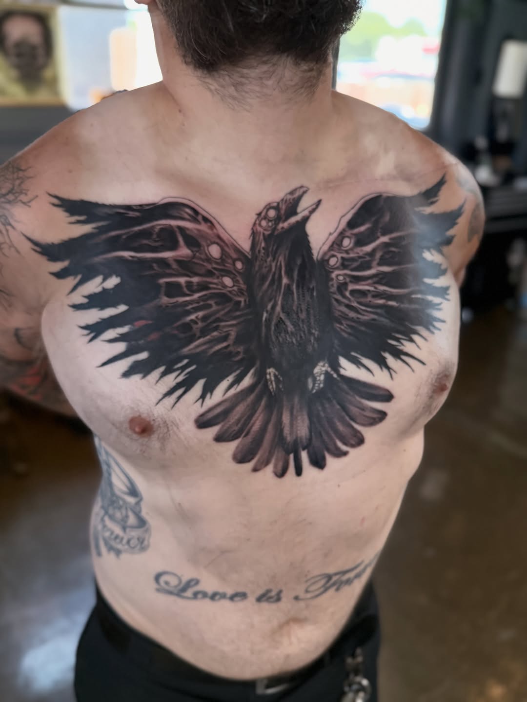 Tattoo by @mileshaysmith_ttt — blackwork, realism