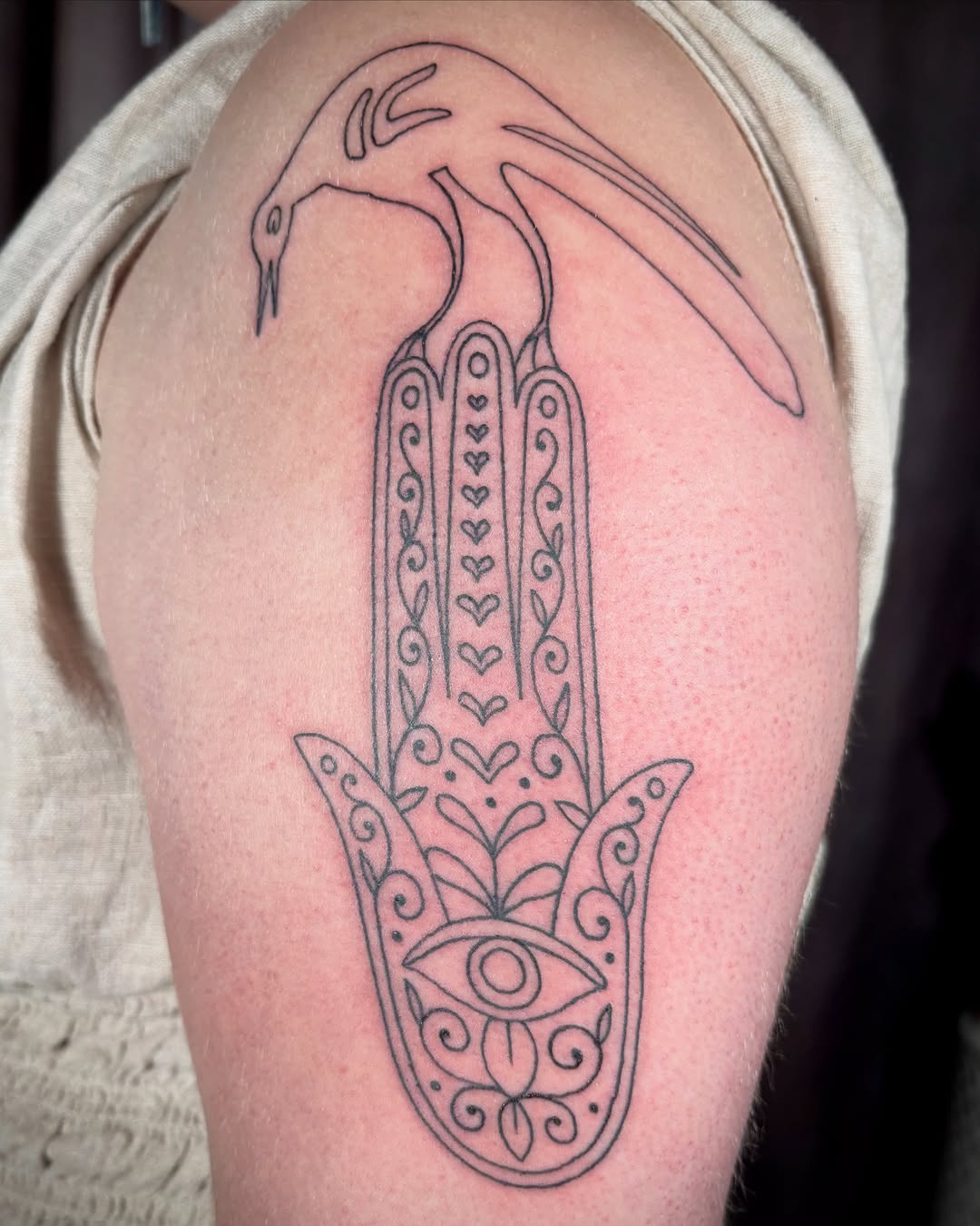 Tattoo by @josef.tatu — fine_line, ornamental