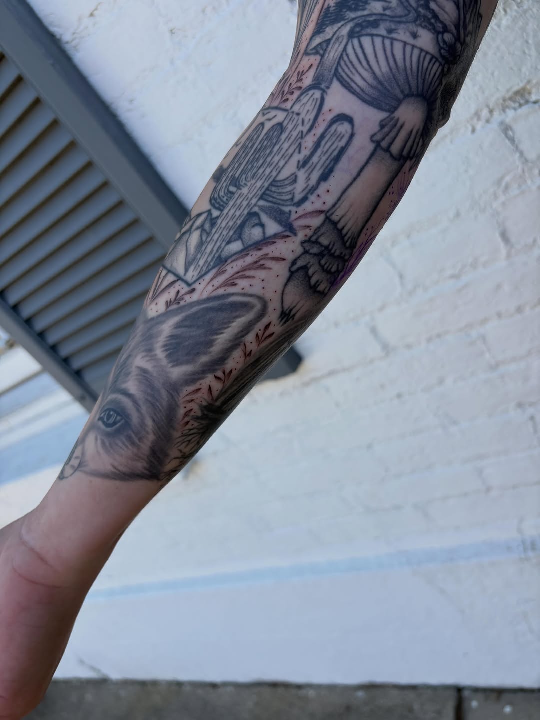 Tattoo by @andreakramerart โ illustrative, black_and_grey