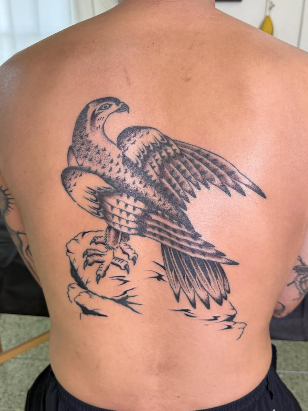 Tattoo by @rinoski.tattoo — black_and_grey, realism