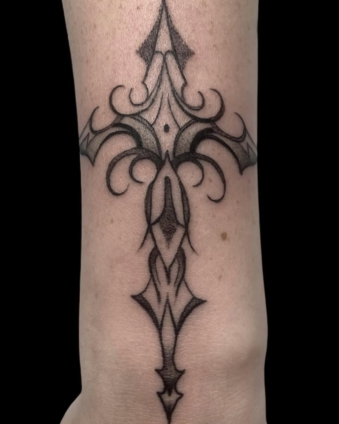 Tattoo by @codyglenntattoos — blackwork, ornamental