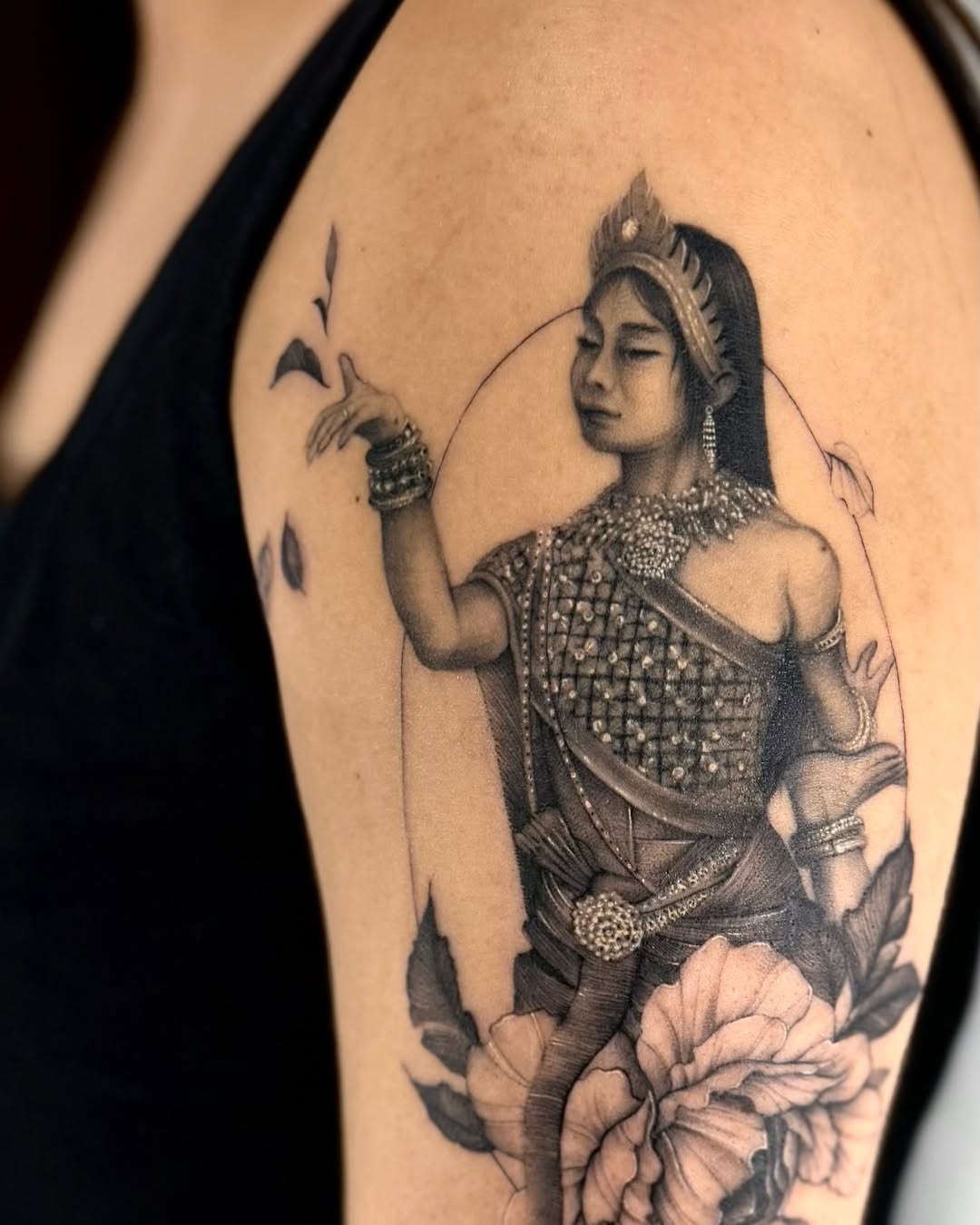 Tattoo by @tiny_tim.tatts โ realism, black_and_grey