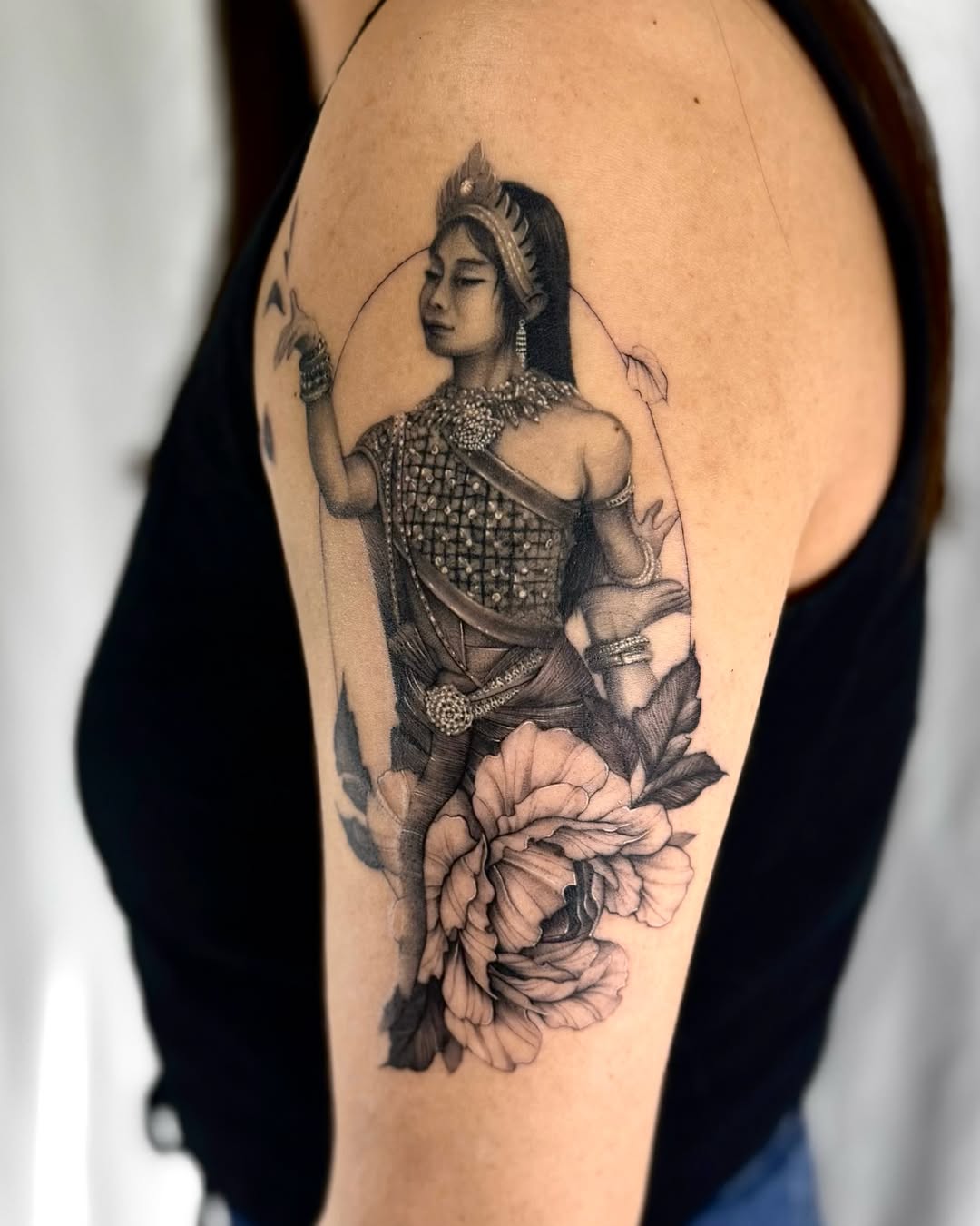 Tattoo by @tiny_tim.tatts โ black_and_grey, realism