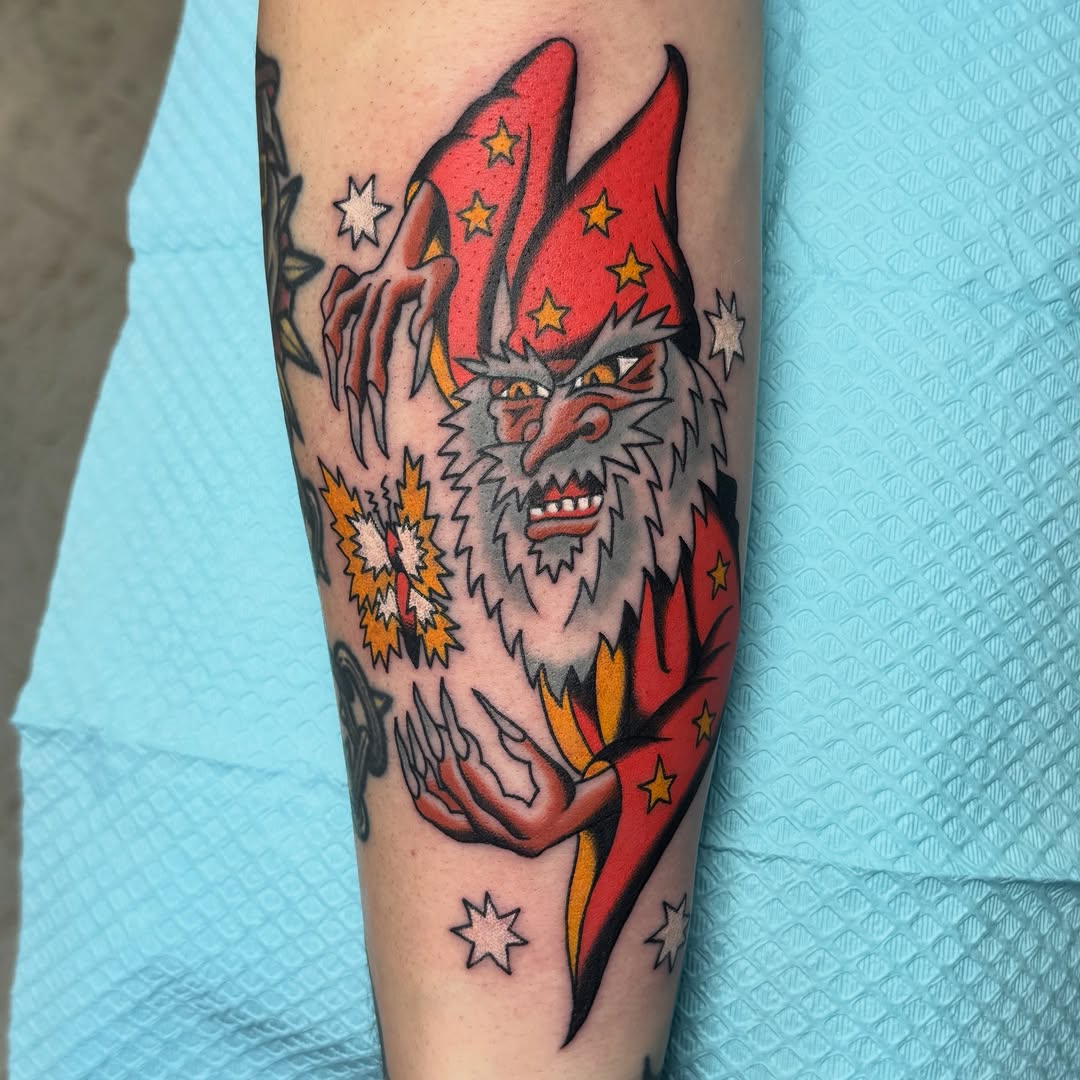 Tattoo by @sawblade_sunken_ship — american_traditional, illustrative