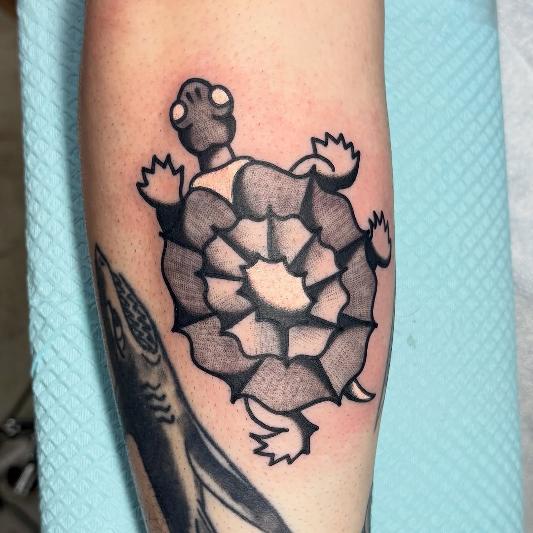 Tattoo by @sawblade_sunken_ship — american_traditional, illustrative