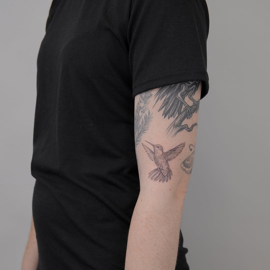 Tattoo by @naughty_rabbit_tattoo — fine_line