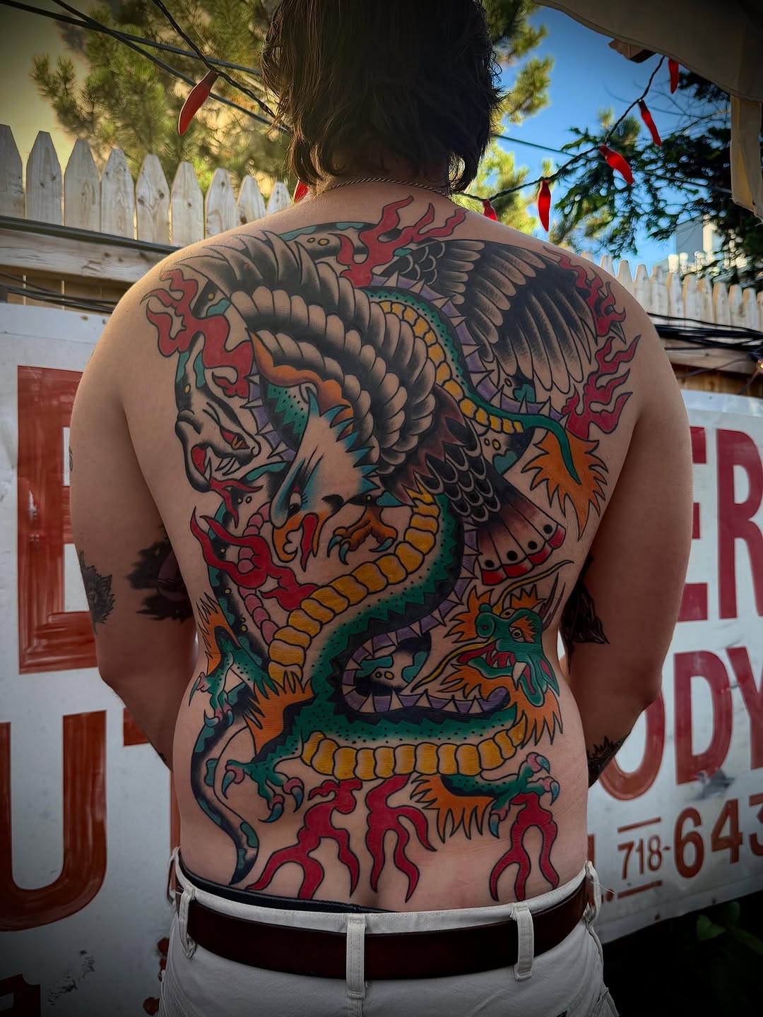 Tattoo by @victorialagano — japanese_irezumi, american_traditional