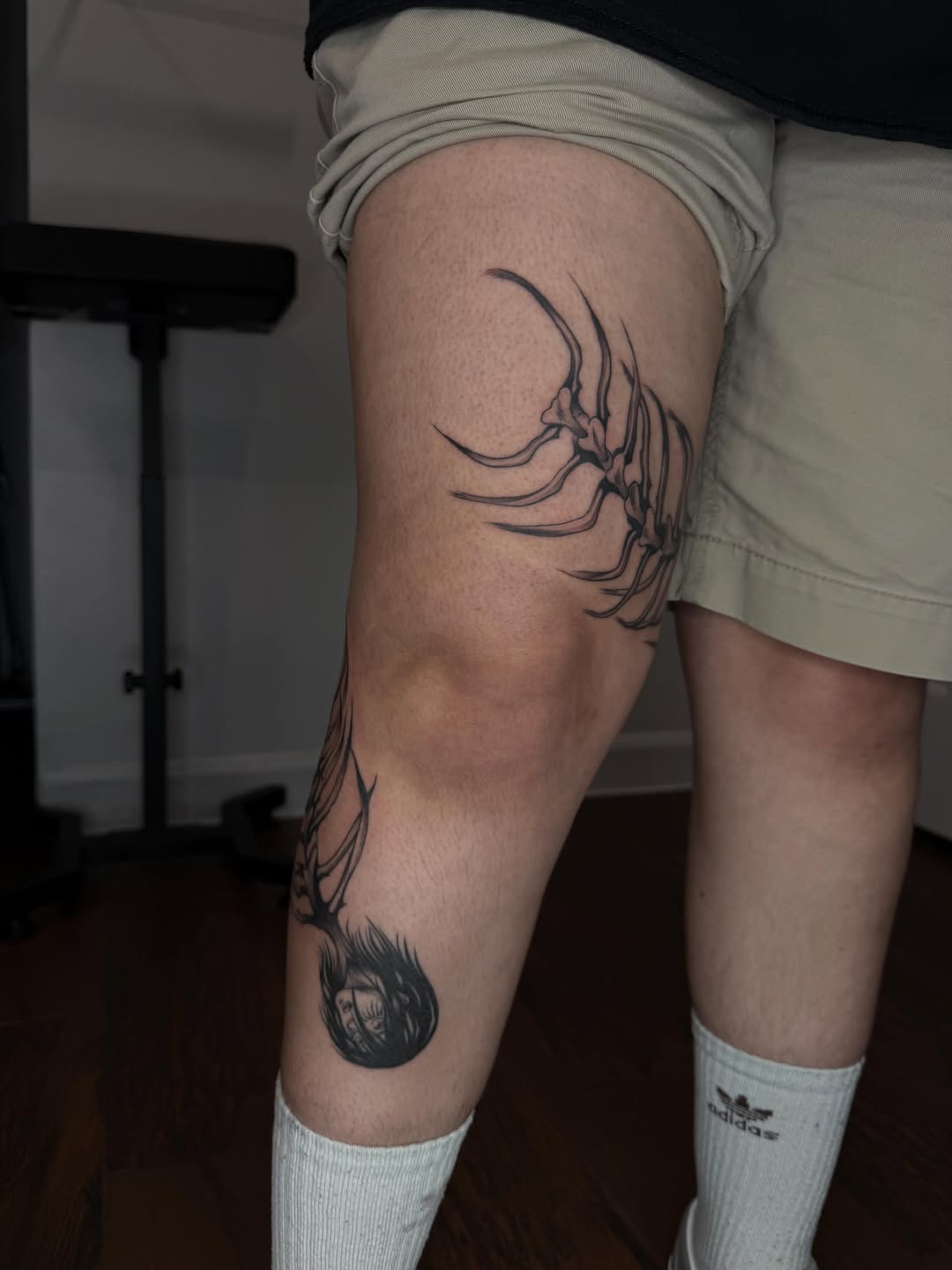 Tattoo by @officialdrayaartink — black_and_grey, illustrative