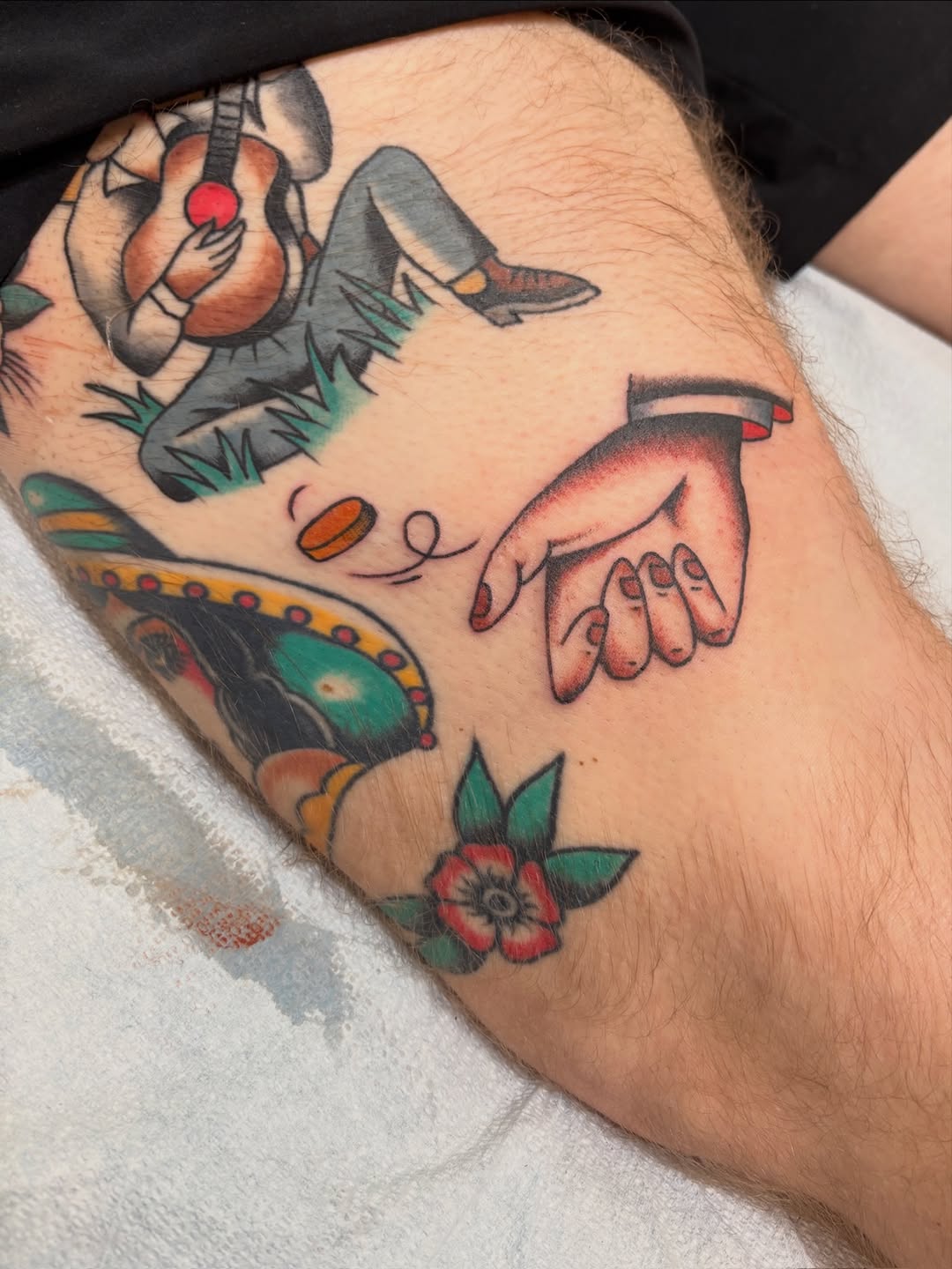 Tattoo by @sammytortellini — american_traditional