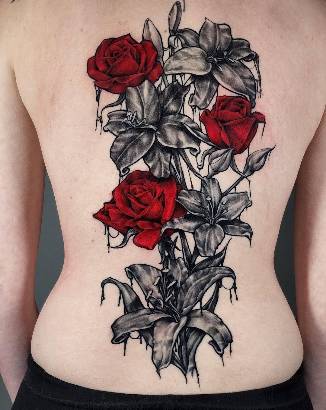 Tattoo by @tanktat2z — black_and_grey, realism