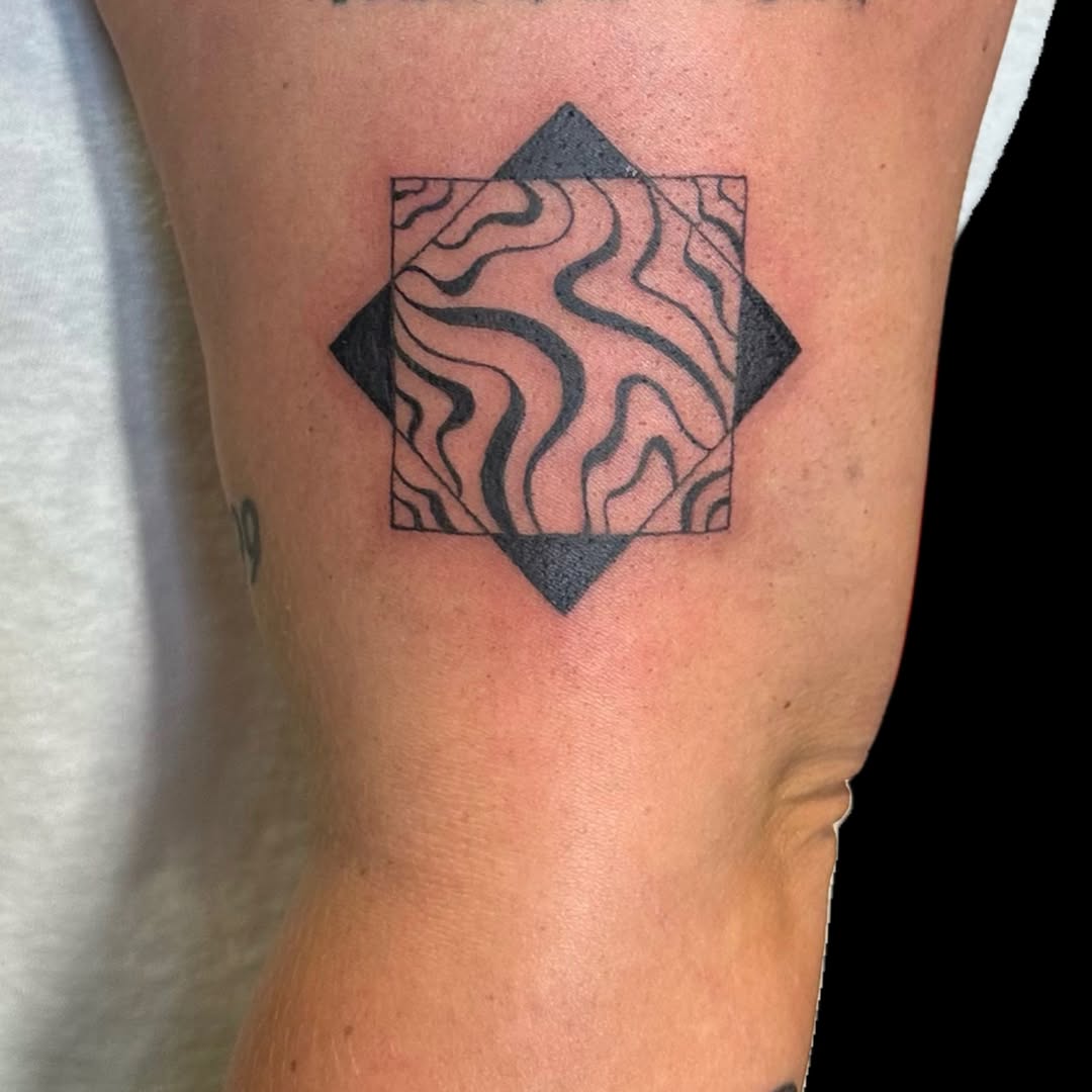 Tattoo by @visions.of.jules β geometric, illustrative