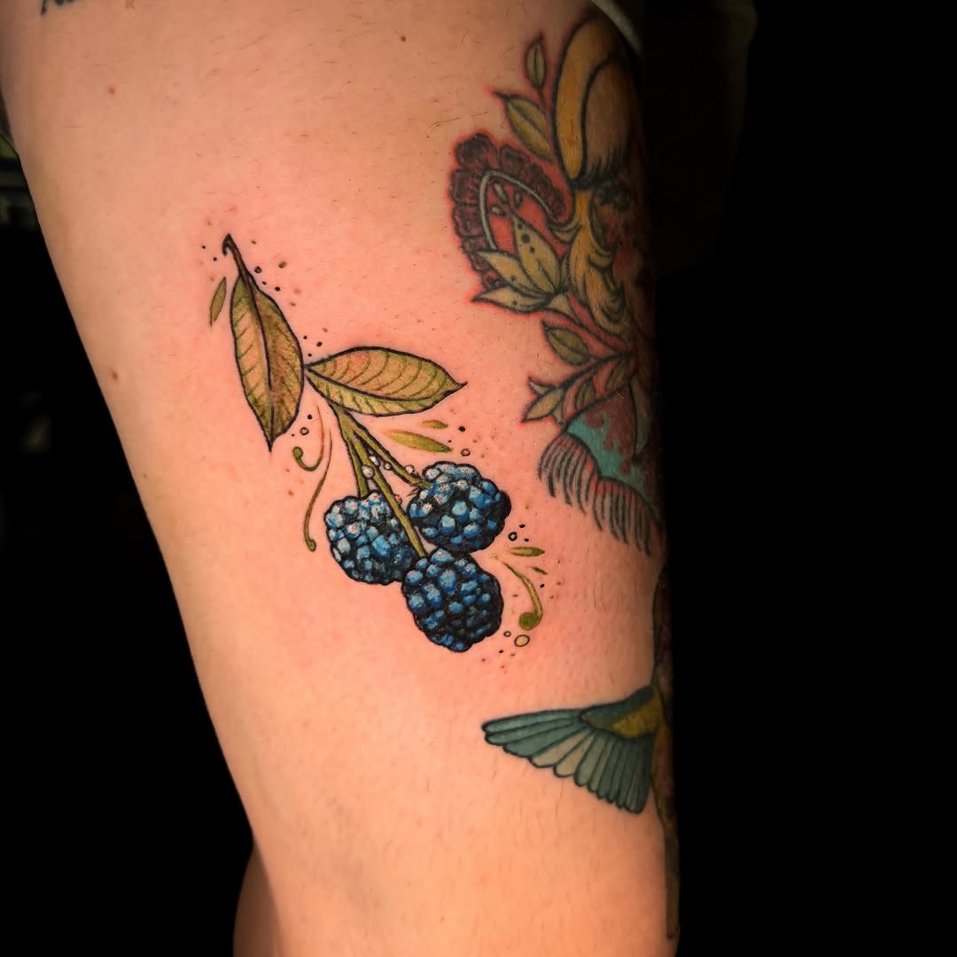 Tattoo by @_dreadnot_ — illustrative, watercolor