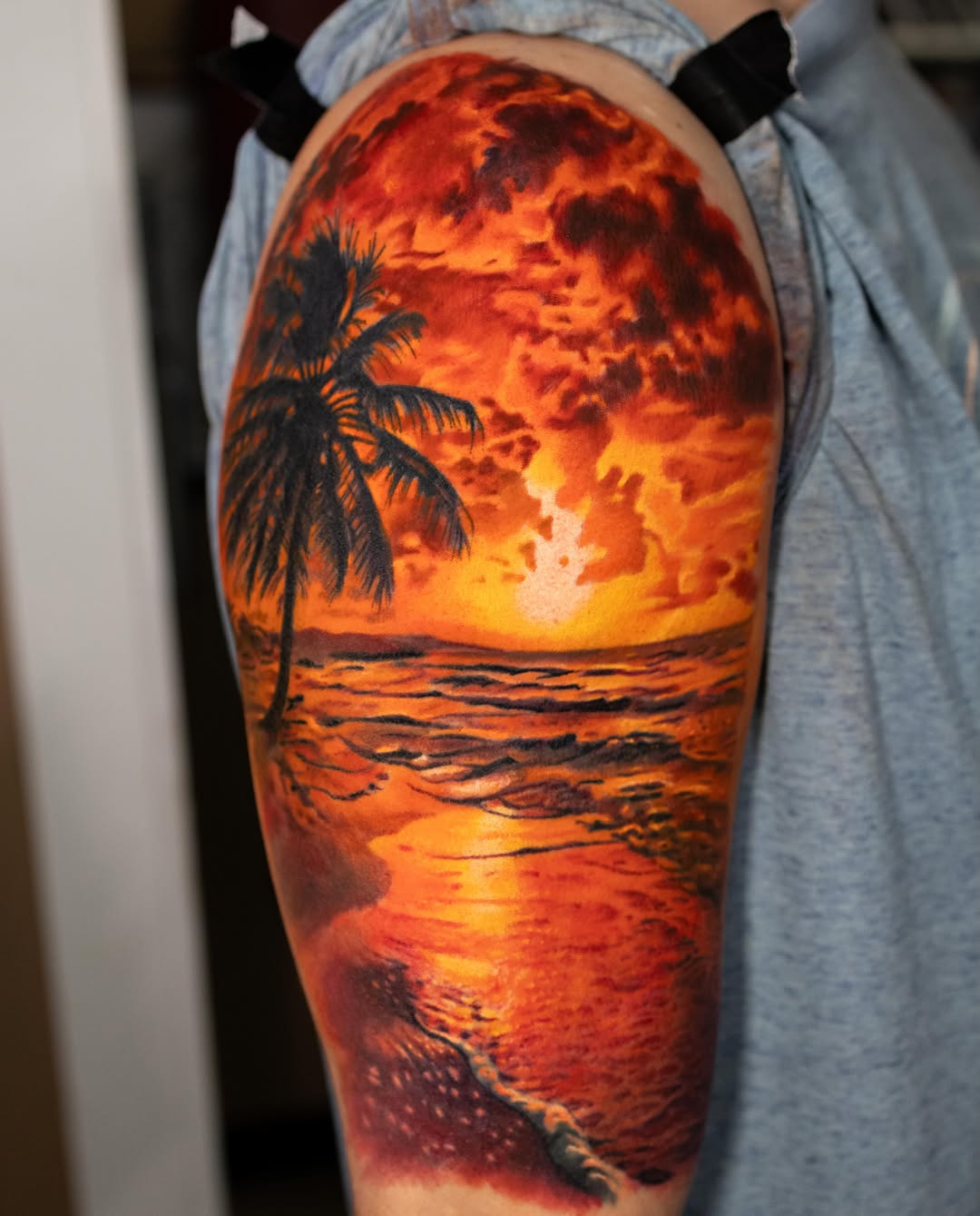 Tattoo by @daviddettloff — realism, black_and_grey