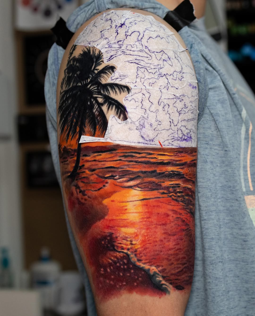 Tattoo by @daviddettloff — realism