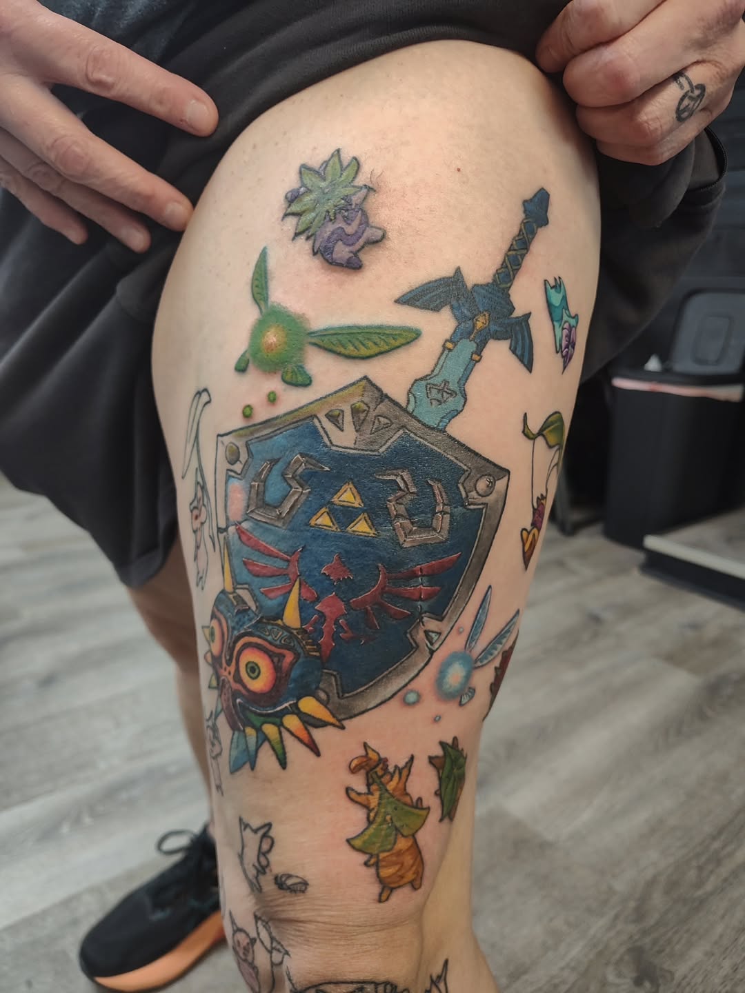 Tattoo by @art_from_planetmercury — anime