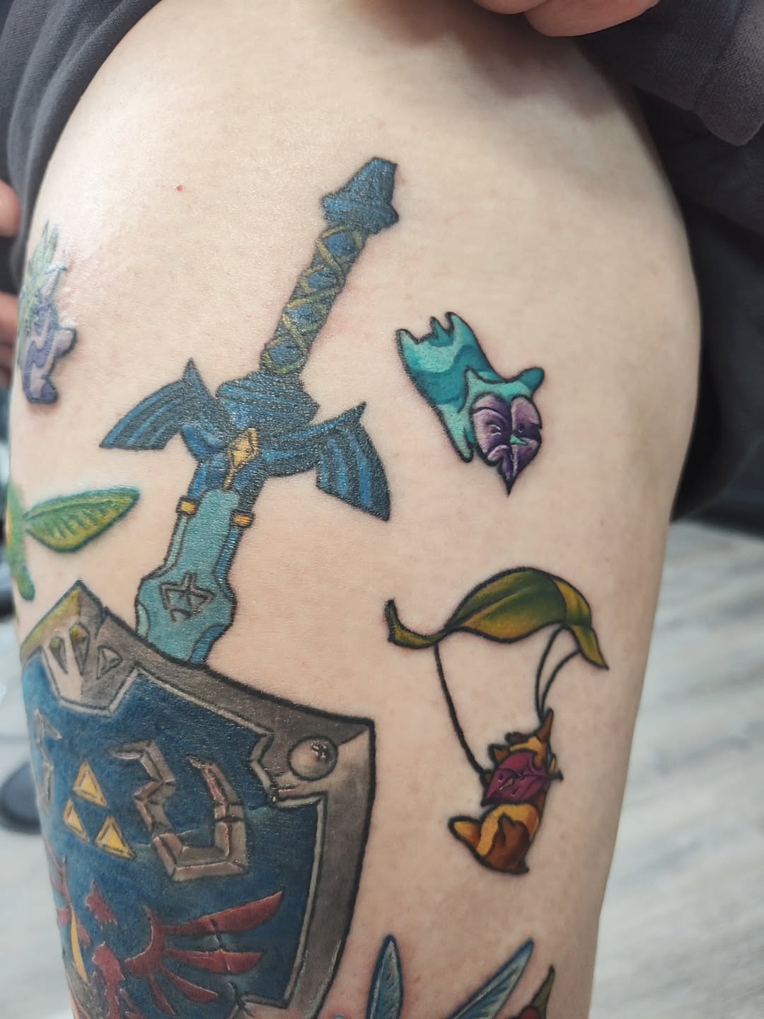 Tattoo by @art_from_planetmercury — anime