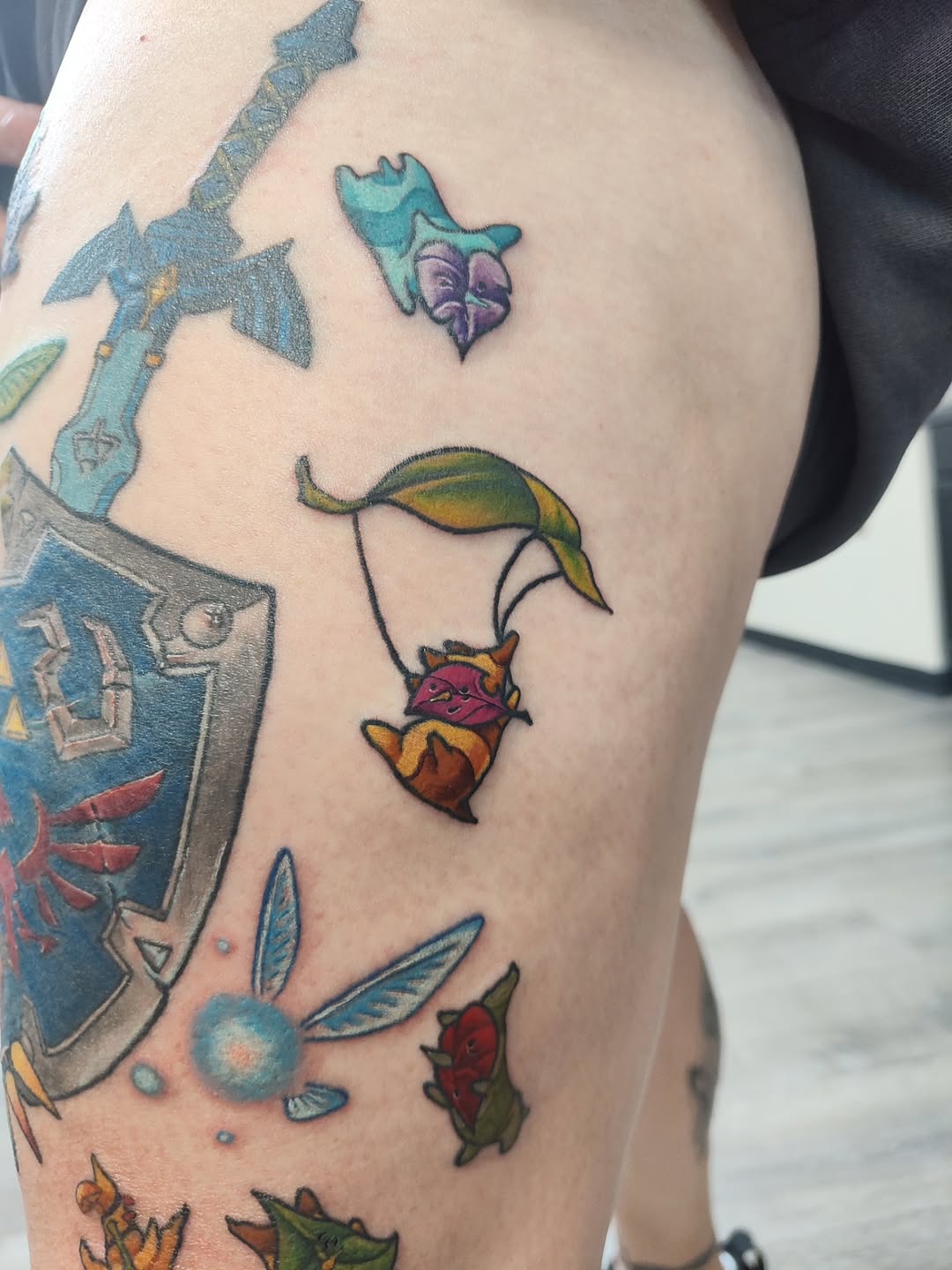 Tattoo by @art_from_planetmercury — anime