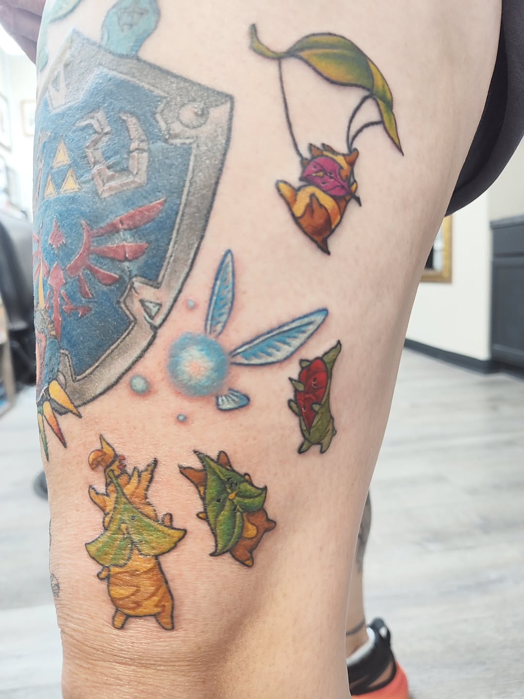 Tattoo by @art_from_planetmercury — anime