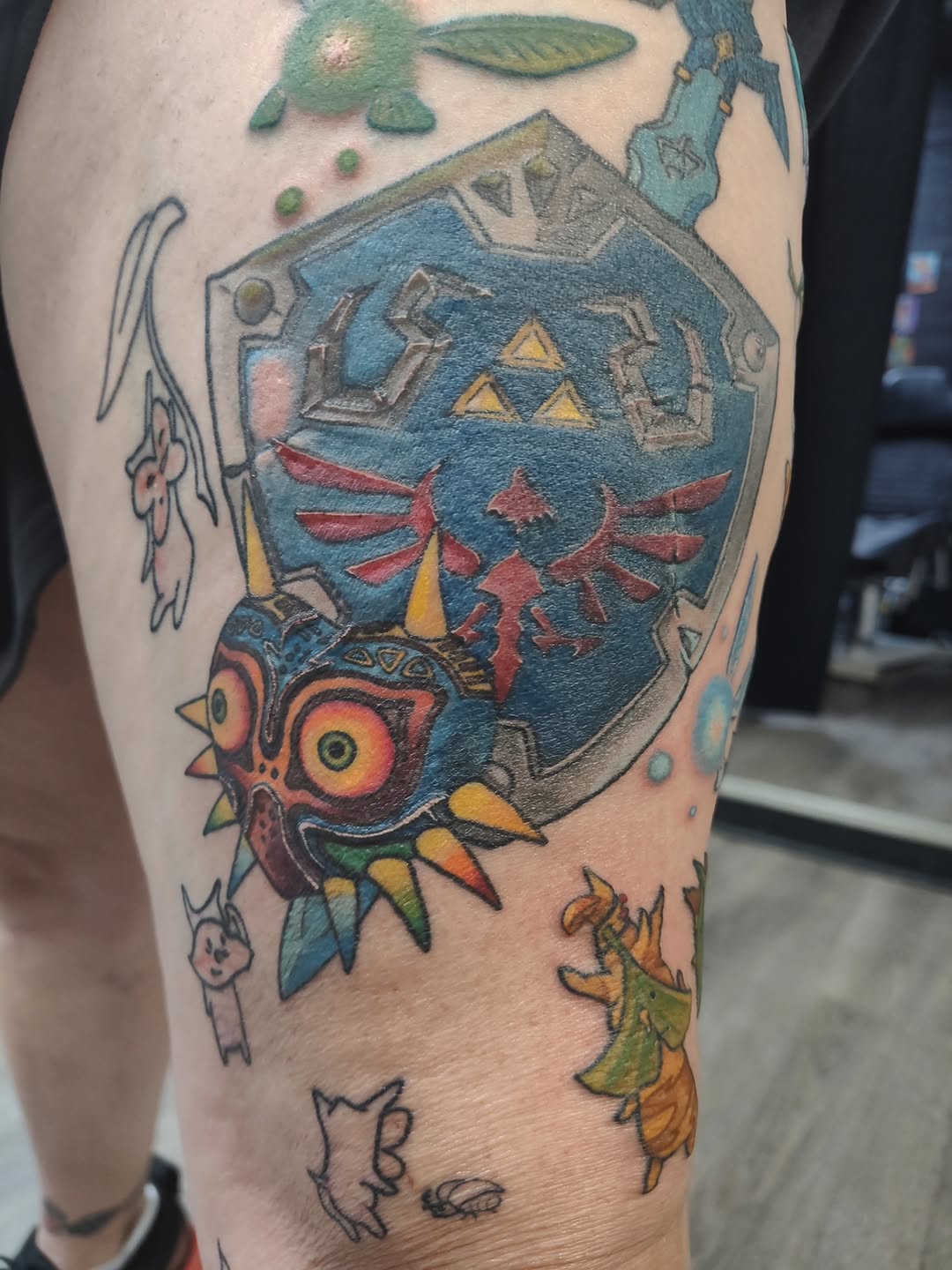 Tattoo by @art_from_planetmercury — anime