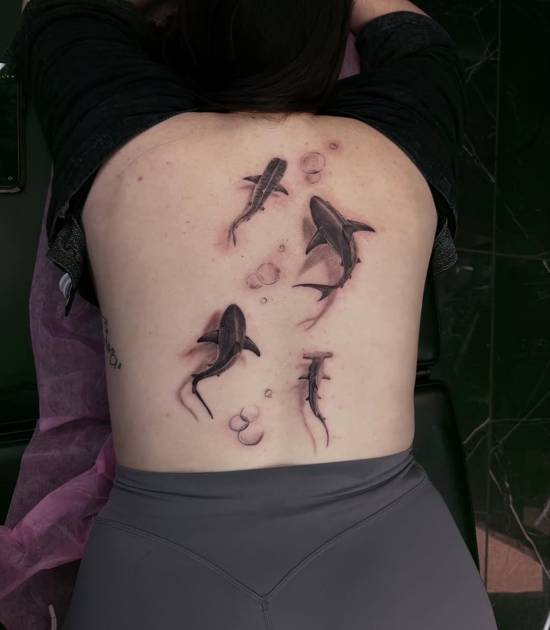 Tattoo by @fuxwithamber β realism, black_and_grey