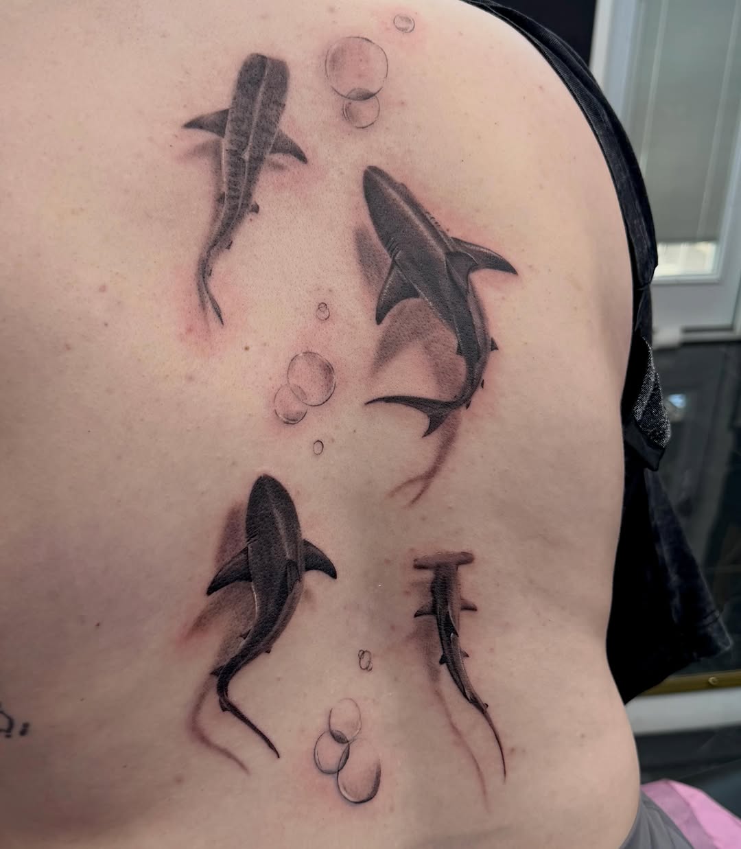 Tattoo by @fuxwithamber β realism, black_and_grey