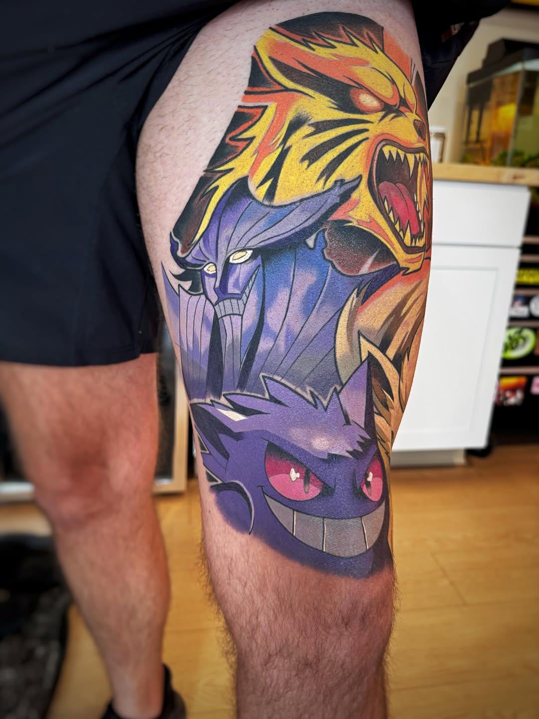 Tattoo by @derekhutchison — anime, new_school
