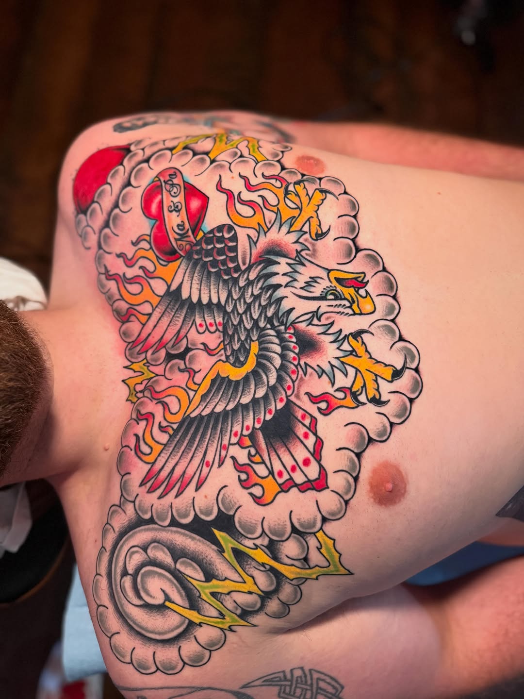Tattoo by @howler.tattoos โ american_traditional